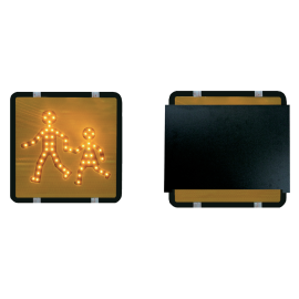Pictogramme LED à coller avant ou arrière pour bus ou car